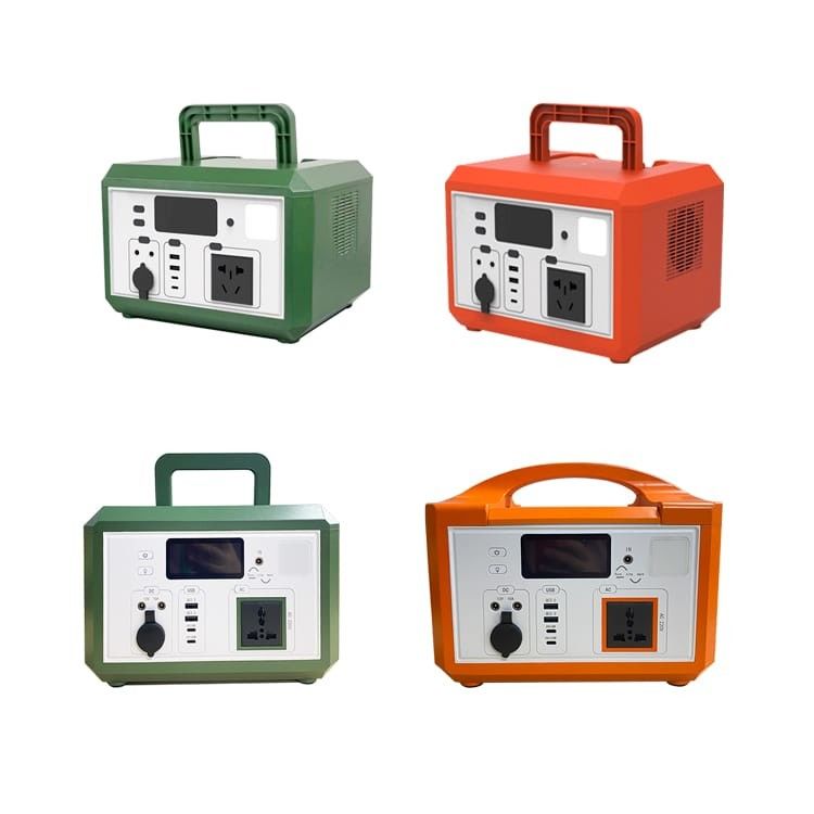 600w Lifepo4 portátil, generador de energía solar para viajes de camping