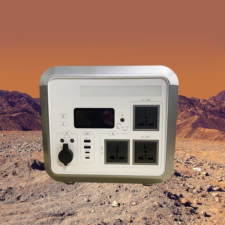 Estación de energía de batería de litio portátil versátil Centro de energía móvil para aventuras al aire libre y respaldo de emergencia