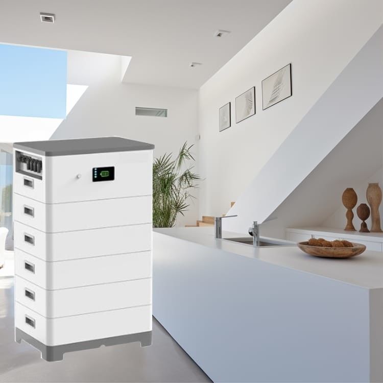 ESS 2.56KWH 5.12KWH 10.24KWH Sistema de almacenamiento de energía solar con batería LiFePO4 de iones de litio
