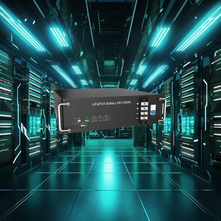 5.12kwh 100A Batería de litio Lifepo4 Rackmount Batería de litio Sistema de almacenamiento de energía para el hogar