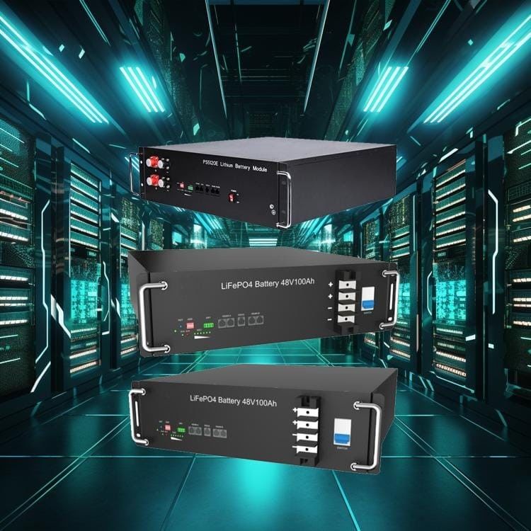 2.56kwh 5.12kwh 10.24kwh 200a Batería de almacenamiento de energía para el hogar montada en el rack Batería de litio montada en el rack